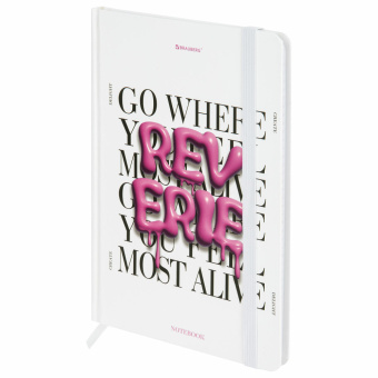 Блокнот с резинкой в клетку 96 л., А5 145х203 мм, твердая обложка, BRAUBERG, "Pink mood", 116323 за 243 ₽. Блокноты в книжном переплете. Доставка по России. Без переплат!