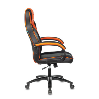Кресло компьютерное Zombie VIKING 2 AERO, экокожа/ткань, черное/оранжевое, 1364177 за 8&nbsp;749 ₽. Кресла игровые. Доставка по России. Без переплат!