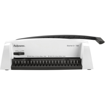 Переплетная машина д/пласт.пружины FELLOWES STARLET 2+, пробивает до 12 л., сшивает до 120 л., FS-52279 за 16 516 ₽. Переплетчики для пружин (брошюровщики). Доставка по России. Без переплат!