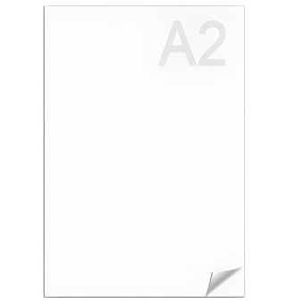 Ватман, формат А2 (594х420 мм), 1 лист, плотность 200 г/м2, ГОЗНАК Краснокамск за 24 ₽. Ватман. Доставка по России. Без переплат!