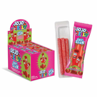 Кислые трубочки JOJO JELLY "Жевательный мармелад" со вкусом клубники, 20 г, КОНФИТОЙ, КТ94680 за 30 ₽. Зефир, мармелад, пастила, шербет, нуга. Доставка по России. Без переплат!