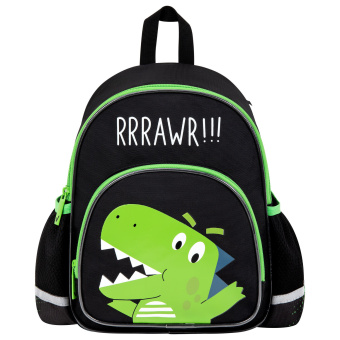 Рюкзак BRAUBERG KIDS PLAY детский, 1 отделение, 3 кармана, "Дино", 29х23х12 см, 274430 за 973 ₽. Рюкзаки для дошкольников. Доставка по России. Без переплат!