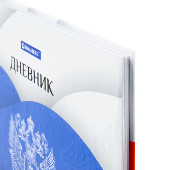 Дневник 5-11 класс 48 л., твердый, BRAUBERG, глянцевая ламинация, с подсказом, "Герб", 106625 за 103 ₽. Дневники для старших классов. Доставка по России. Без переплат!