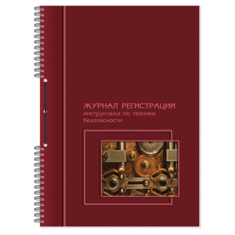 Журнал регистрации инструктажа по технике безопасности, 50 л., картон, на гребне, А4 (204х290 мм), 19с11-50 за 218 ₽. Журналы регистрации. Доставка по России. Без переплат!