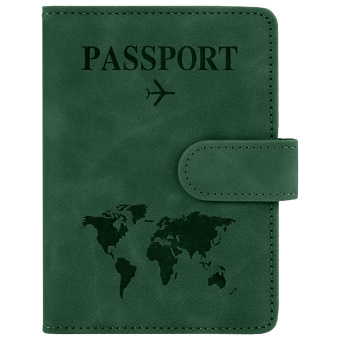 Обложка для паспорта и документов с защитой от считывания, 9 карманов, магнит, экокожа, зеленая, BRAUBERG, 238758 за 235 ₽. Обложки для паспорта. Доставка по России. Без переплат!
