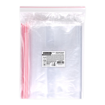 Пакеты ZIP LOCK "зиплок" ОЧЕНЬ ПРОЧНЫЕ, комплект 100 шт., 200х300 мм, ПВД 80 мкм, BRAUBERG EXTRA, 608179 за 728 ₽. Пакеты с замком "зиплок". Доставка по России. Без переплат!