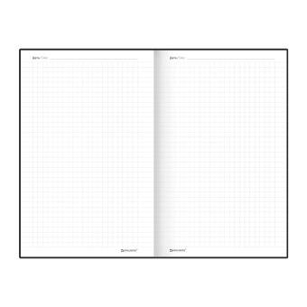 Блокнот А5 165x218 мм, BRAUBERG "Perfect", под кожу софт-тач, держатель для ручки, 80 листов, клетка, серый, 116619 за 375 ₽. Бизнес-блокноты и бизнес-тетради. Доставка по России. Без переплат!