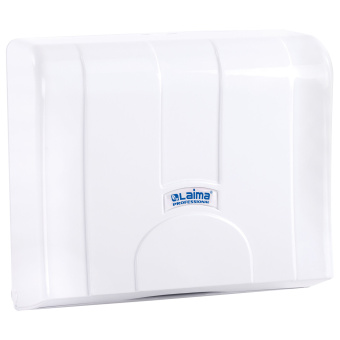 Диспенсер для полотенец LAIMA PROFESSIONAL LSA (Система H2), Z-сложения, белый, ABS, 607991 за 1&nbsp;214 ₽. Диспенсеры для полотенец. Доставка по России. Без переплат!