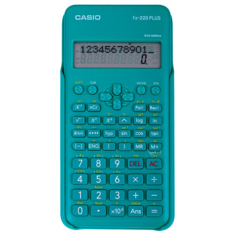 Калькулятор инженерный CASIO FX-220PLUS-2-S (155х78 мм), 181 функция, питание от батареи, сертифицирован для ЕГЭ, FX-220PLUS-2-S- за 1 906 ₽. Калькуляторы инженерные. Доставка по России. Без переплат!