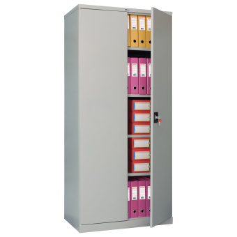 Шкаф металлический офисный BRABIX "MK 18/91/37", 1830х915х370 мм, 45 кг, 4 полки, разборный, 291135, S204BR180102 за 20&nbsp;390 ₽. Шкафы для документов. Доставка по России. Без переплат!