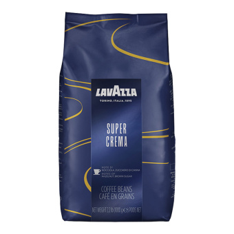Кофе в зернах LAVAZZA "Espresso Super Crema" 1 кг, ИТАЛИЯ, 4202 за 3 103 ₽. Кофе зерновой. Доставка по России. Без переплат!