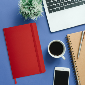 Блокнот А5 138x213 мм, BRAUBERG "Basic", под кожу, 80 л., клетка, красный, 116228 за 242 ₽. Бизнес-блокноты и бизнес-тетради. Доставка по России. Без переплат!