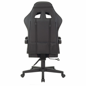 Кресло компьютерное BRABIX "Striker GM-121", синхромеханизм, 2 подушки, экокожа/велюр, черное, 532962 за 15&nbsp;140 ₽. Кресла игровые. Доставка по России. Без переплат!