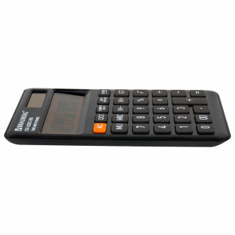 Калькулятор карманный BRAUBERG CX-102C-BK (76x126 мм), 12 разрядов, двойное питание, ЧЕРНЫЙ, 272647 за 258 ₽. Калькуляторы карманные. Доставка по России. Без переплат!