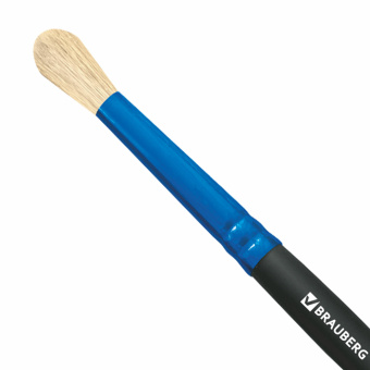 Кисть щетина, круглая № 10, BRAUBERG PREMIUM, 200993 за 87 ₽. Кисти для рисования. Доставка по России. Без переплат!