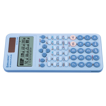 Калькулятор инженерный BRAUBERG SC-991ES-PLUS-BU (164х80 мм), 552 функции, 10+2 разряда, ГОЛУБОЙ, 272653 за 1 290 ₽. Калькуляторы инженерные. Доставка по России. Без переплат!