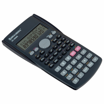 Калькулятор инженерный BRAUBERG SC-82MS (158х85 мм), 240 функций, 10+2 разрядов, темно-синий, 271721 за 695 ₽. Калькуляторы инженерные. Доставка по России. Без переплат!