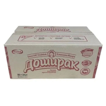 Лапша ДОШИРАК со вкусом говядины 90 г, 10853 за 96 ₽. Супы и лапша быстрого приготовления. Доставка по России. Без переплат!