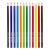 Карандаши цветные BRAUBERG PREMIUM, 12 цветов, пластиковые, трехгранные, грифель 3 мм, 181661 за 90 ₽. Карандаши цветные. Доставка по России. Без переплат!