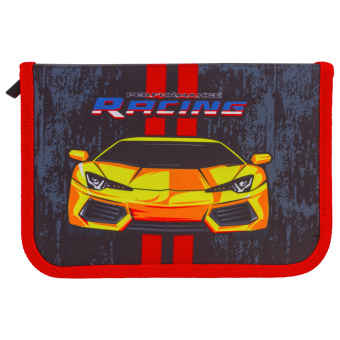 Пенал BRAUBERG с наполнением, 1 отделение, 1 откидная планка, 24 предмета, 21х14 см, "Yellow car", 229292 за 622 ₽. Пеналы с наполнением. Доставка по России. Без переплат!
