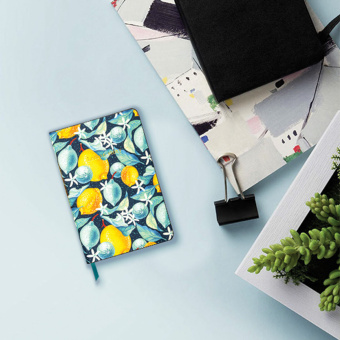 Блокнот МАЛЫЙ ФОРМАТ (100х150 мм) А6, BRAUBERG VISTA "Lemon Story", под кожу, гибкий, срез фольга, 80 л., 112096 за 232 ₽. Бизнес-блокноты и бизнес-тетради. Доставка по России. Без переплат!