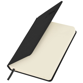 Ежедневник датированный 2026 А5 138x213 мм, BRAUBERG "Imperial", под кожу, черный, 117063 за 162 ₽. Ежедневники с покрытием "под кожу и ткань". Доставка по России. Без переплат!