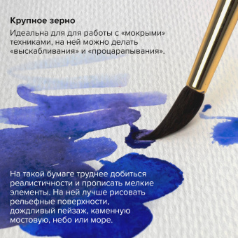 Папка для акварели/планшет, 300 г/м2, 270х390 мм, склейка, крупное зерно, 20 л., BRAUBERG ART PREMIERE, 113250 за 487 ₽. Альбомы и бумага для акварели и масла. Доставка по России. Без переплат!